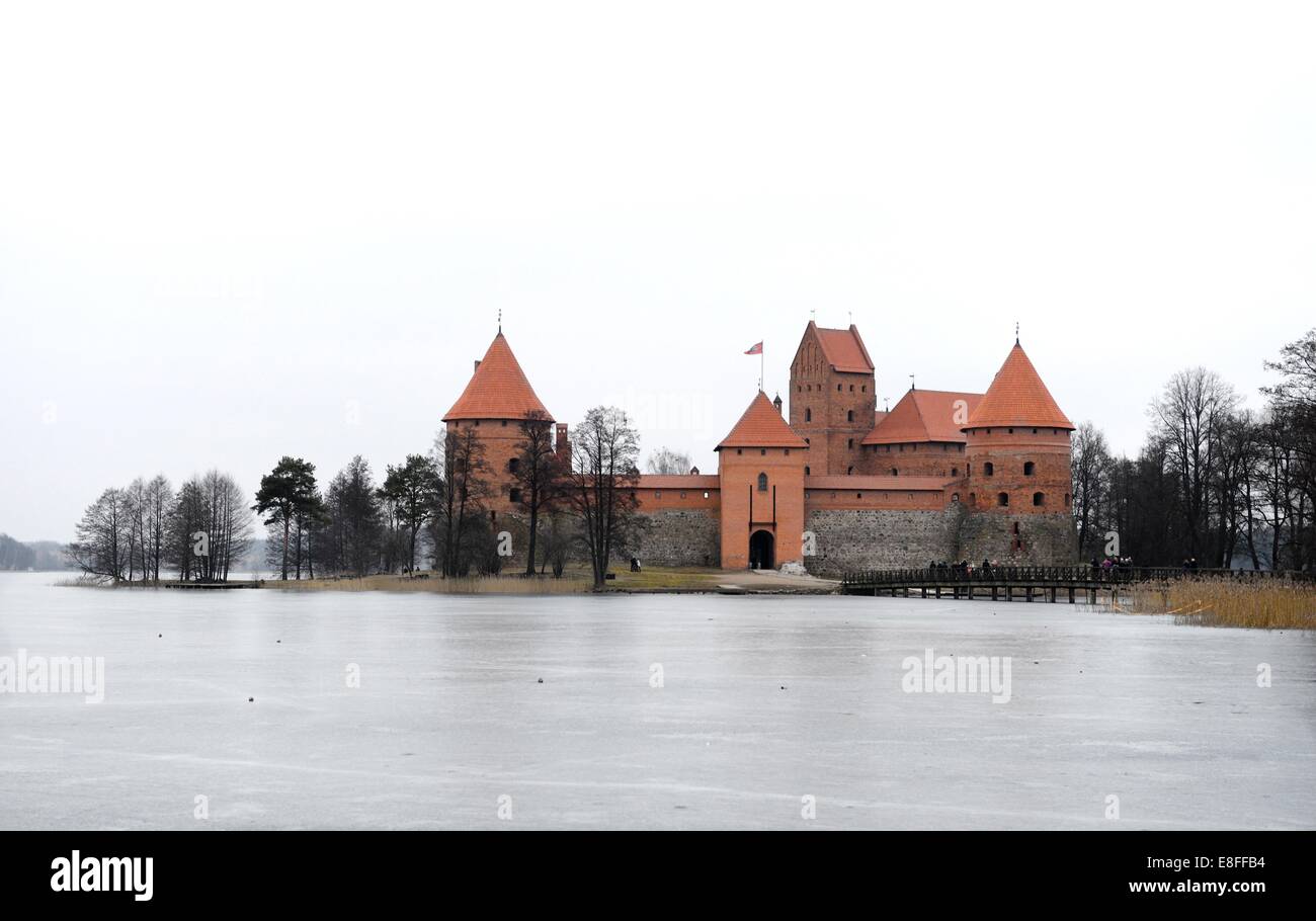 Litauen, Trakai Burg in der Nähe von Vilnius Stockfoto