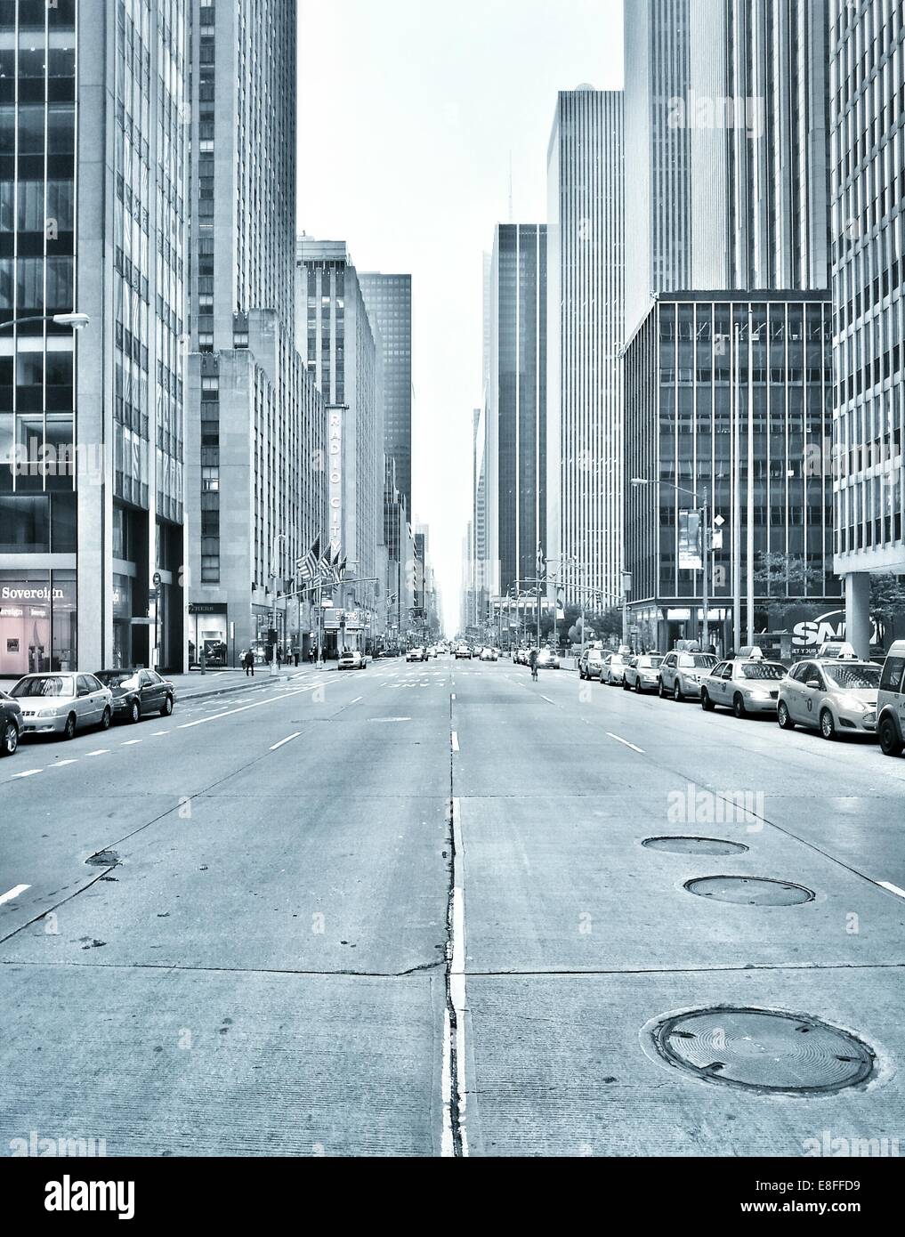 USA, New York State, New York City, Avenue of Americas Stockfoto