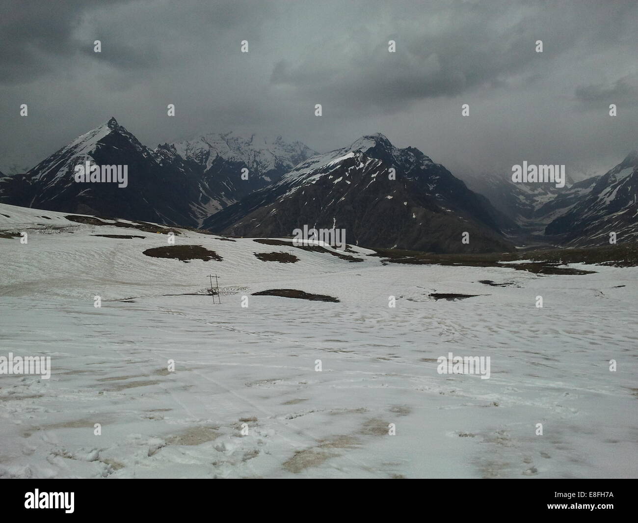 Berglandschaft, Manali, Himachal Pradesh, Indien Stockfoto