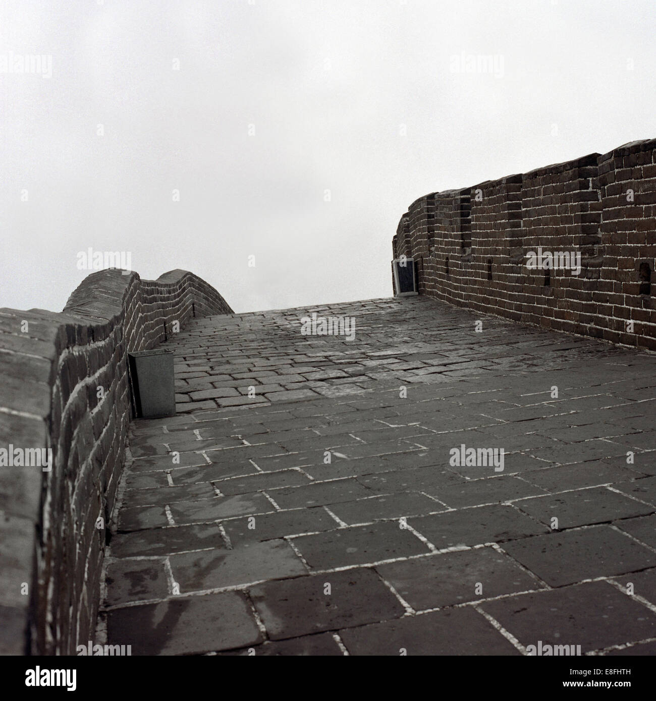 China, chinesische Mauer, Detail Stockfoto