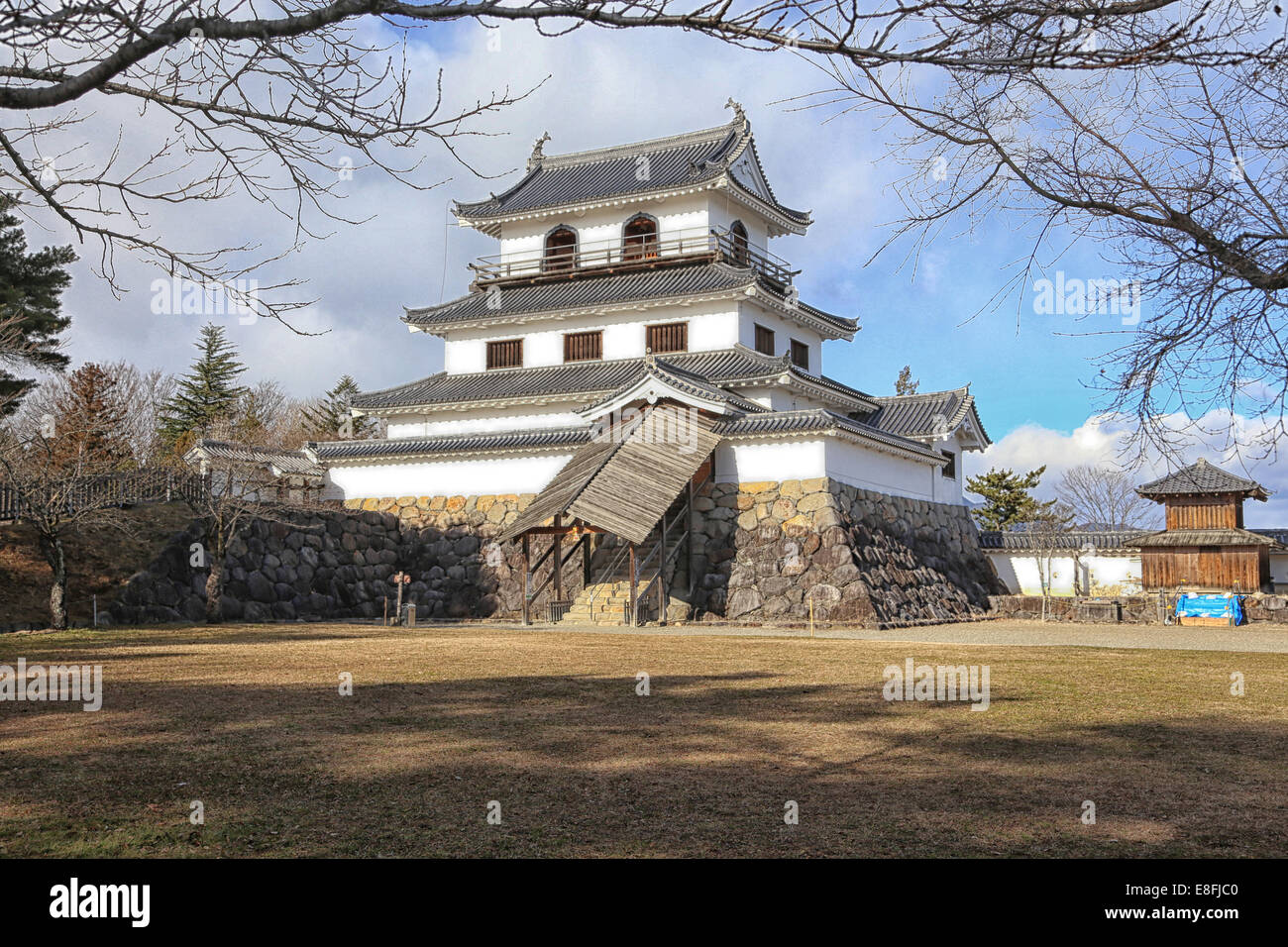Shiroishi Castle, Shiroishi, Miyagi, Japan Stockfoto