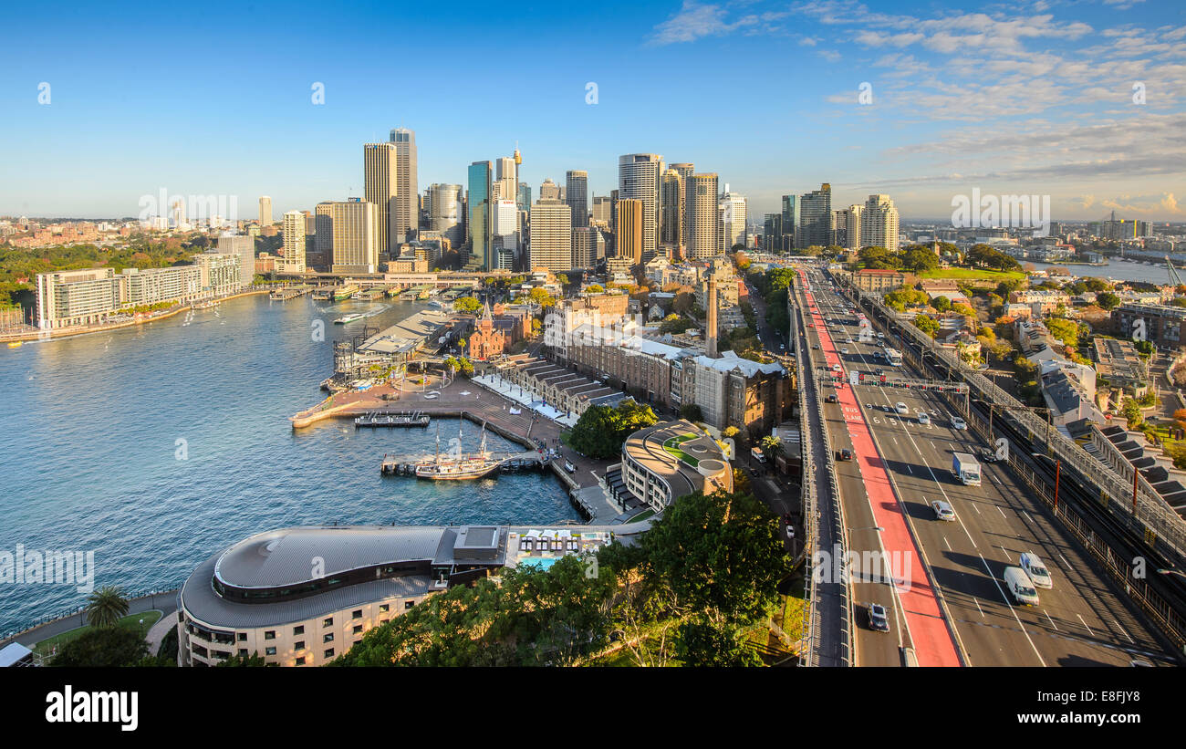 Australien, Sydney, Aussicht auf die Innenstadt Stockfoto ...