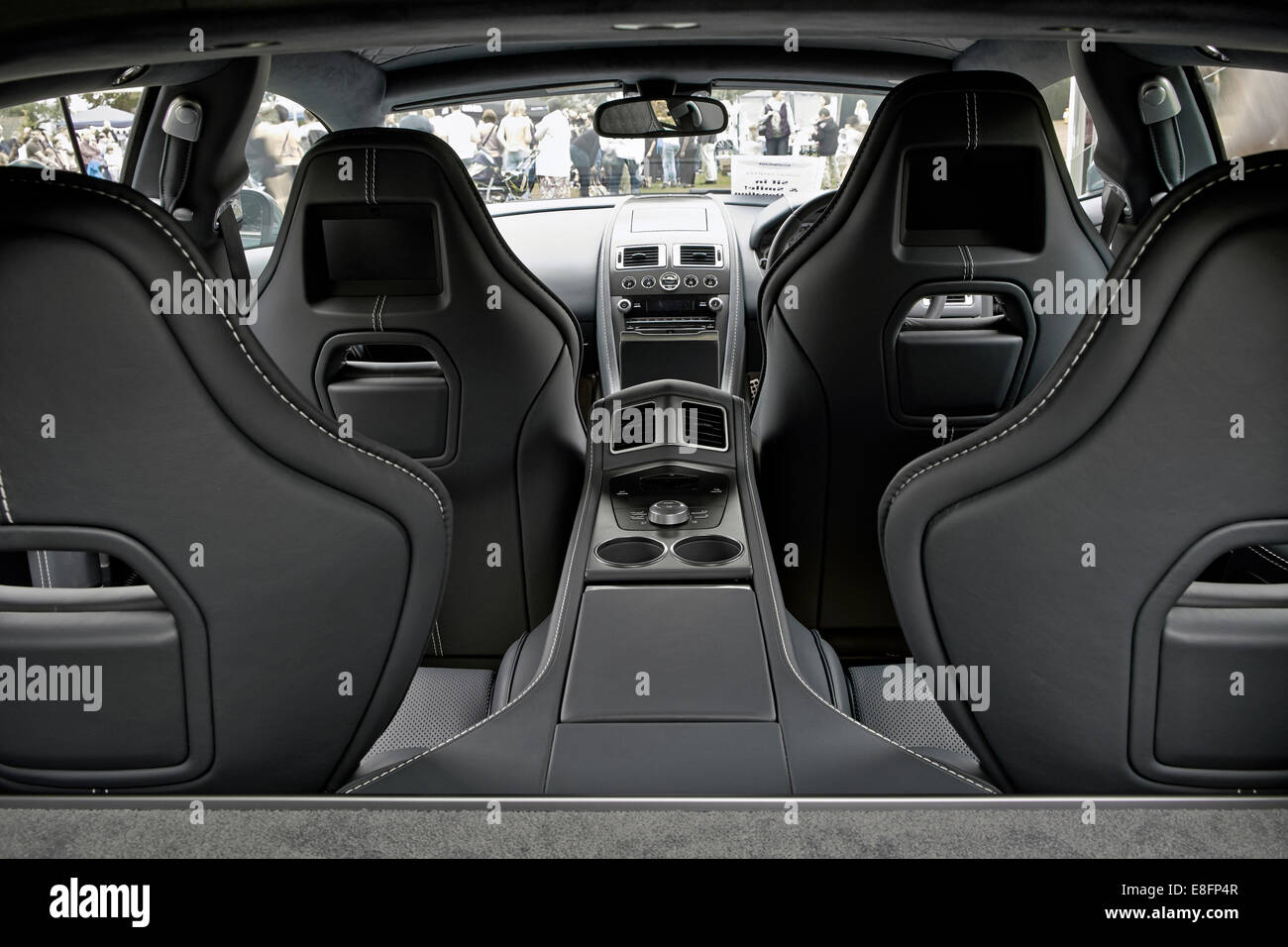 Aston Martin Interior Stockfotos Aston Martin Interior