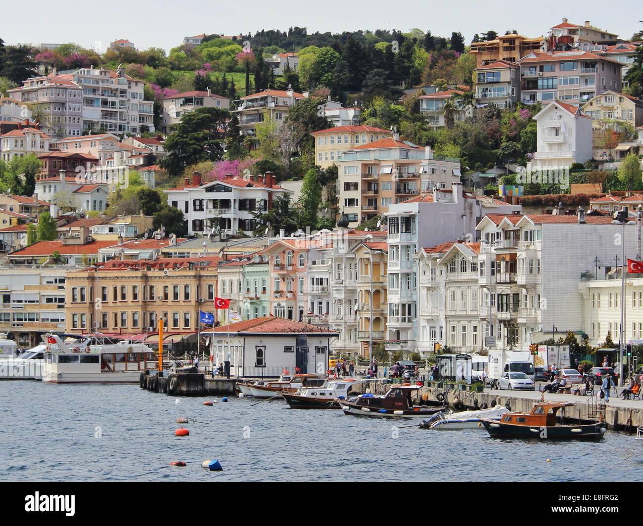 Skyline der Stadt, Istanbul, Türkei Stockfoto