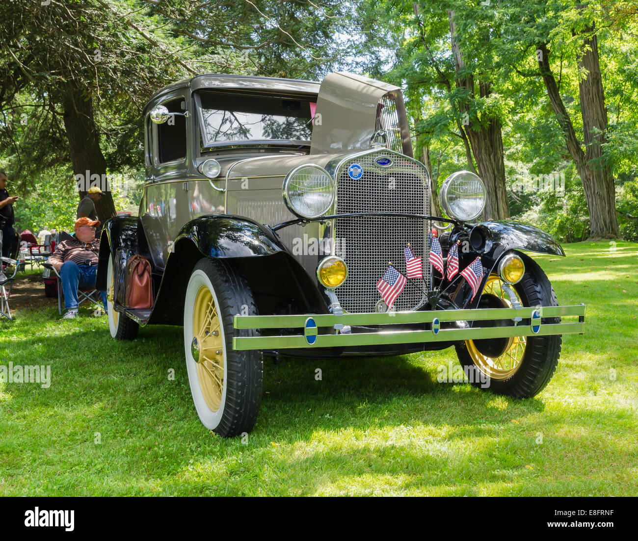 Ford Modell a motorcar an einem Auto Show in New York, USA. Stockfoto