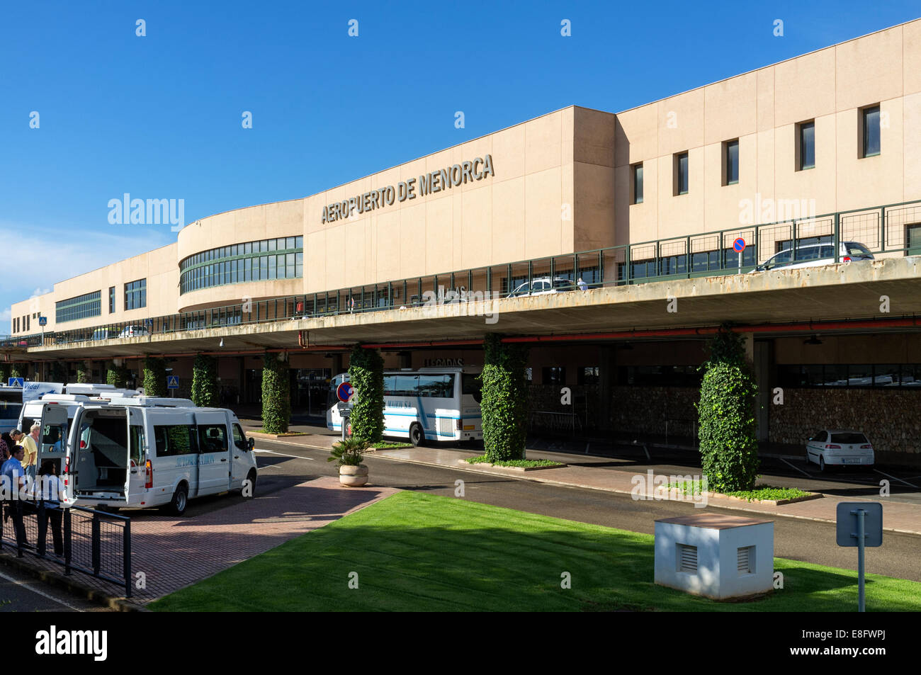 Mahon Airport, Menorca, Spanien Stockfotografie Alamy