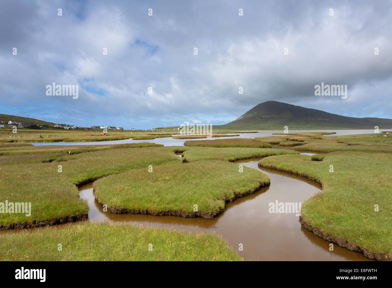 Northton Feuchtgebiete Insel Harris äußeren Hebriden, Schottland Stockfoto