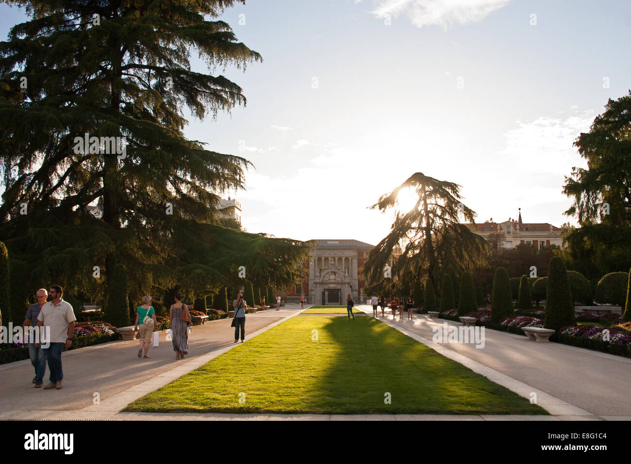 El Buen Retiro Park, Madrid Stockfoto