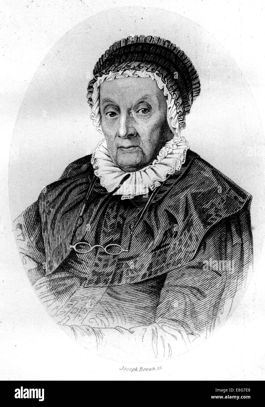 CAROLINE HERSCHEL (1750-1848) deutsch-britische Astronom und Schwester von Si William Herschel Stockfoto