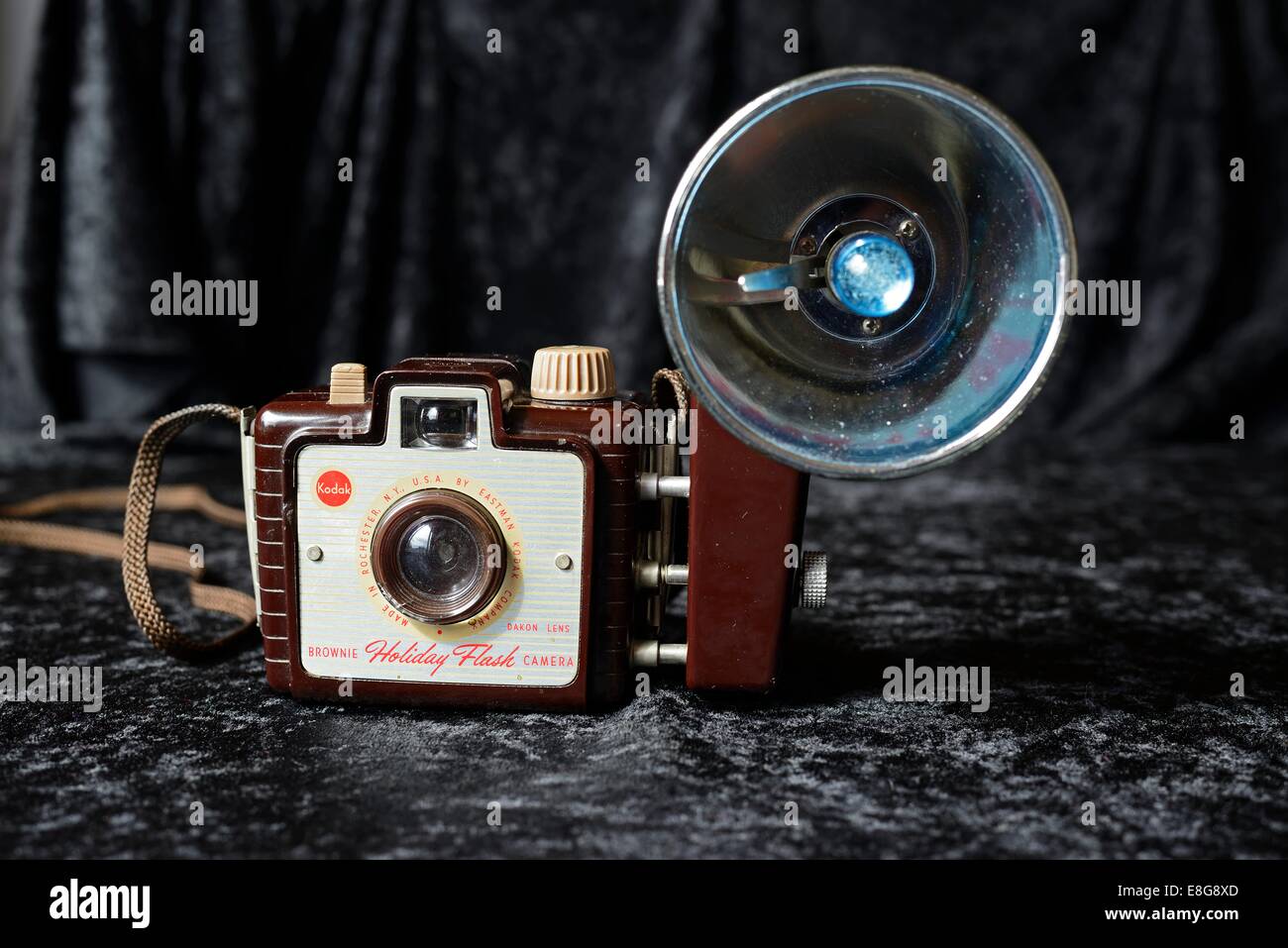 Kodak Brownie Holiday Flash-Kamera Stockfoto