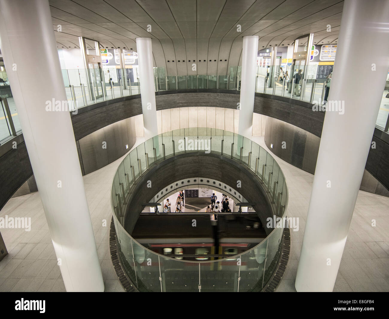 Roppongi U-Bahn Station, Roppongi, Tokyo, Japan Stockfoto