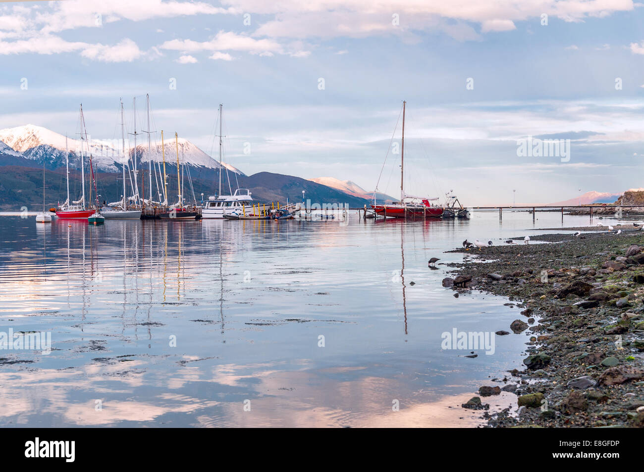 Ushuaia, Feuerland, Argentinien Stockfoto