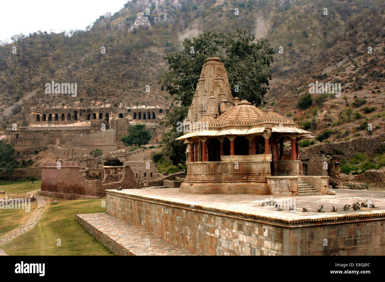 Indien, Rajasthan, Alwar, Tempel Stockfoto