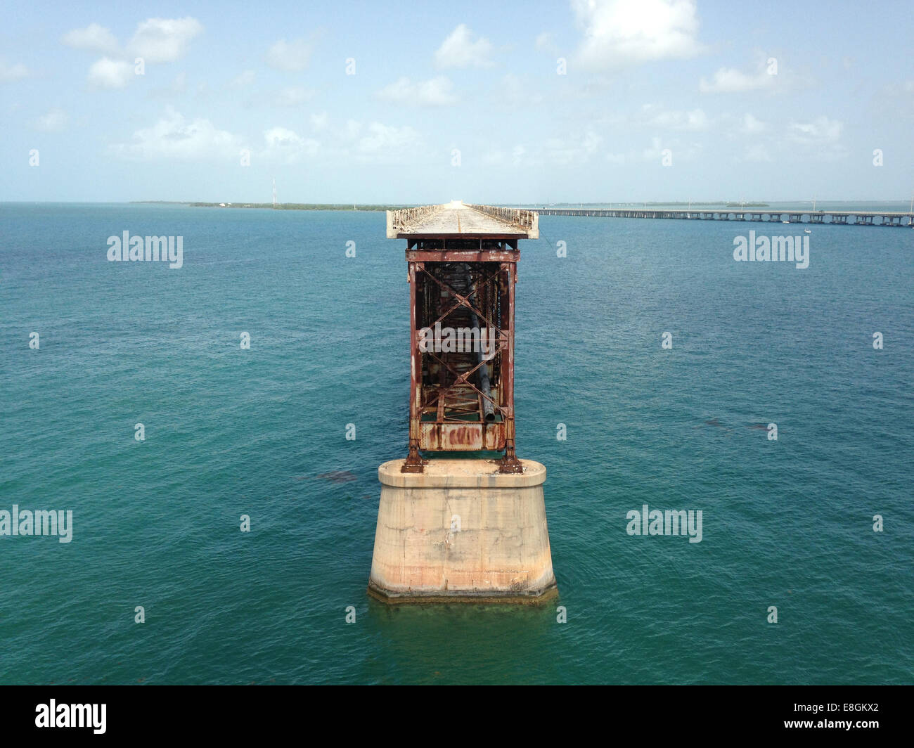 Old Flagler Railway, Bahia Honda Key, Florida Keys, Florida, Usa Stockfoto