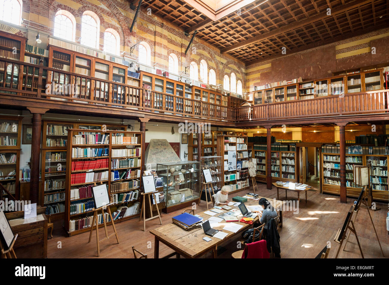 Museum Museo Biblioteca Clarence Bicknell, Bordighera, Imperia, Riviera dei Fiori, Ligurien, Italien Stockfoto