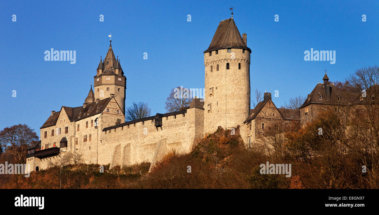 Burg Burg Altena, Altena, Sauerland Region, North Rhine-Westphalia, Deutschland Stockfoto