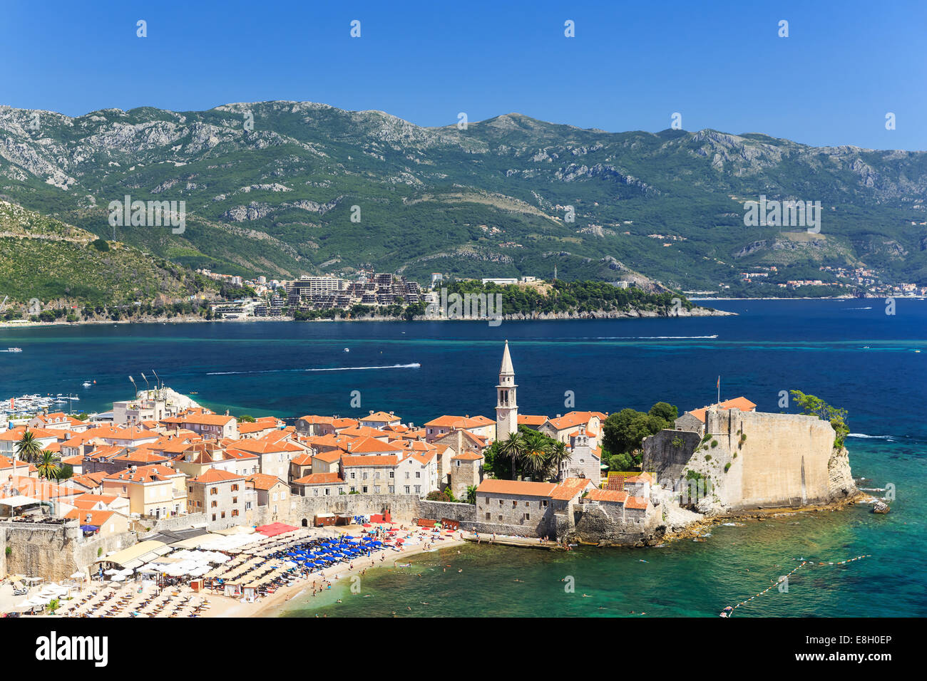Budva, Montenegro Stockfoto