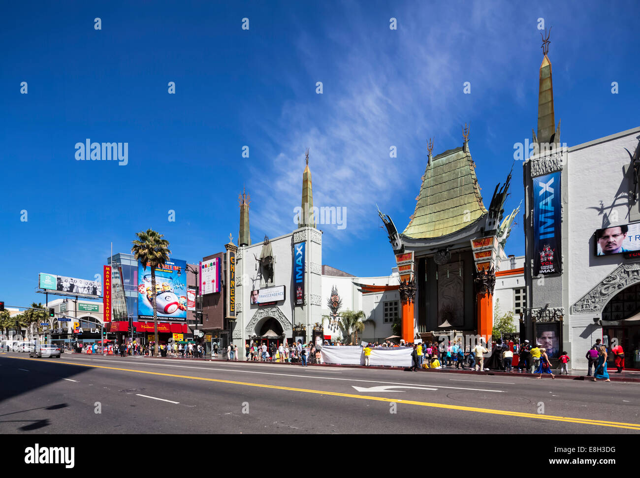 USA, California, Los Angeles, Hollywood, Hollywood Boulevard, TCL Chinese Theatre Stockfoto