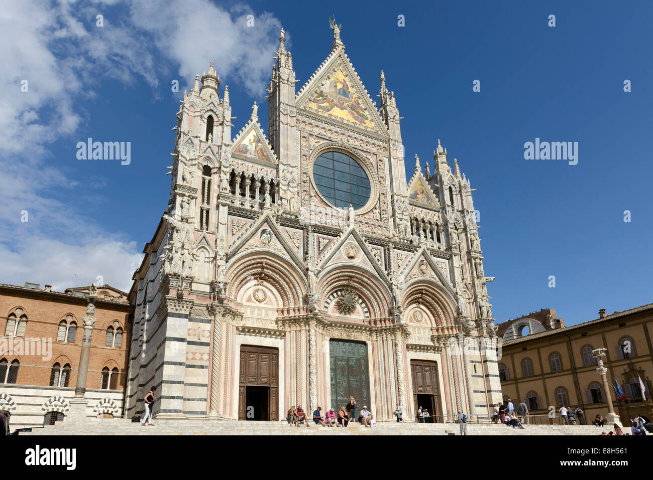 Duomo di Siena Stockfoto