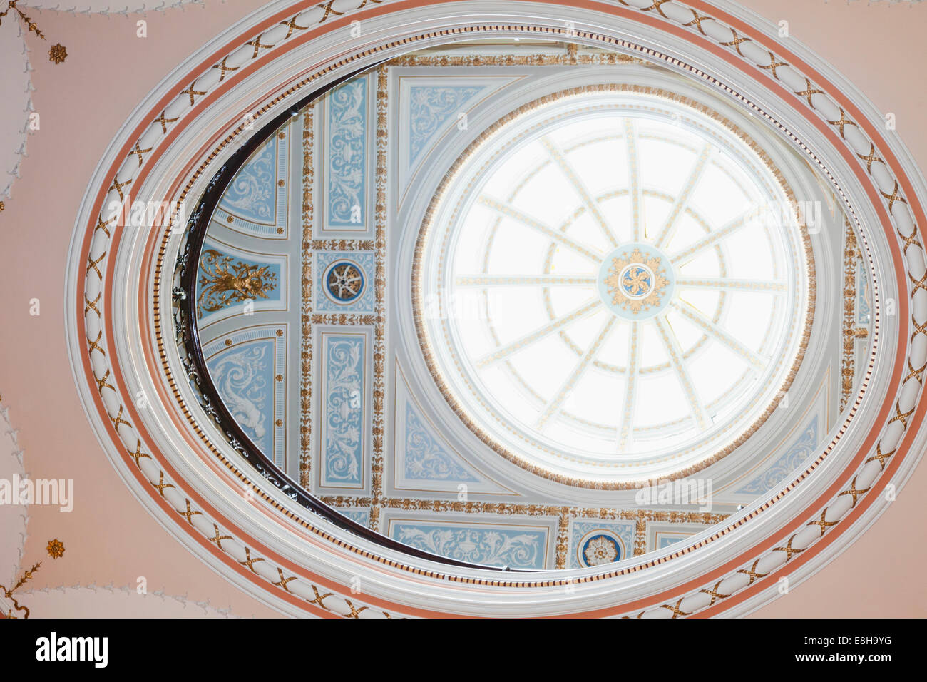 Schottland, Glasgow, George Square, Innenansicht des Glasgow City Chambers Gebäude Stockfoto