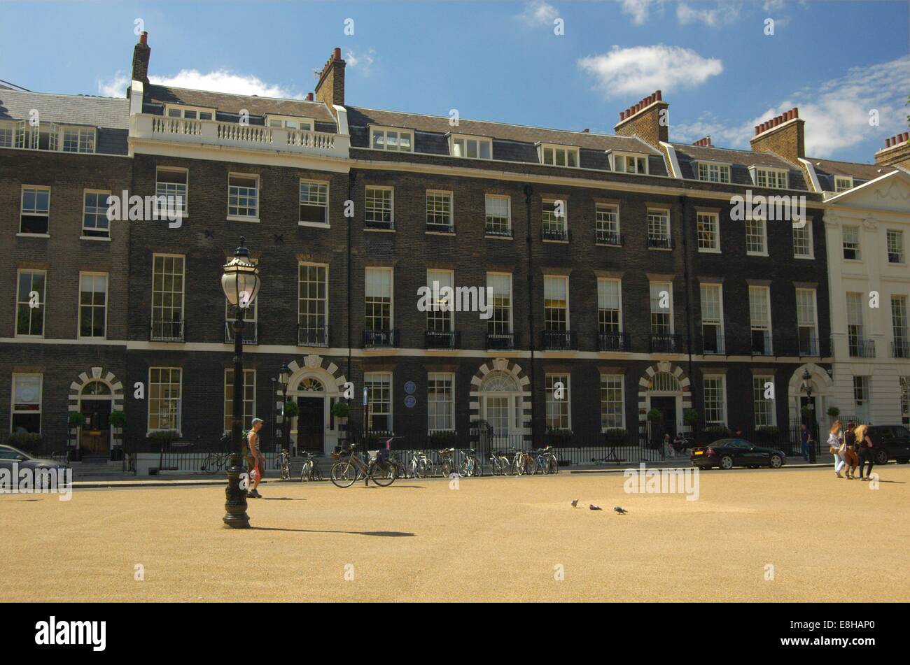 Bedford Square in London, England Stockfoto