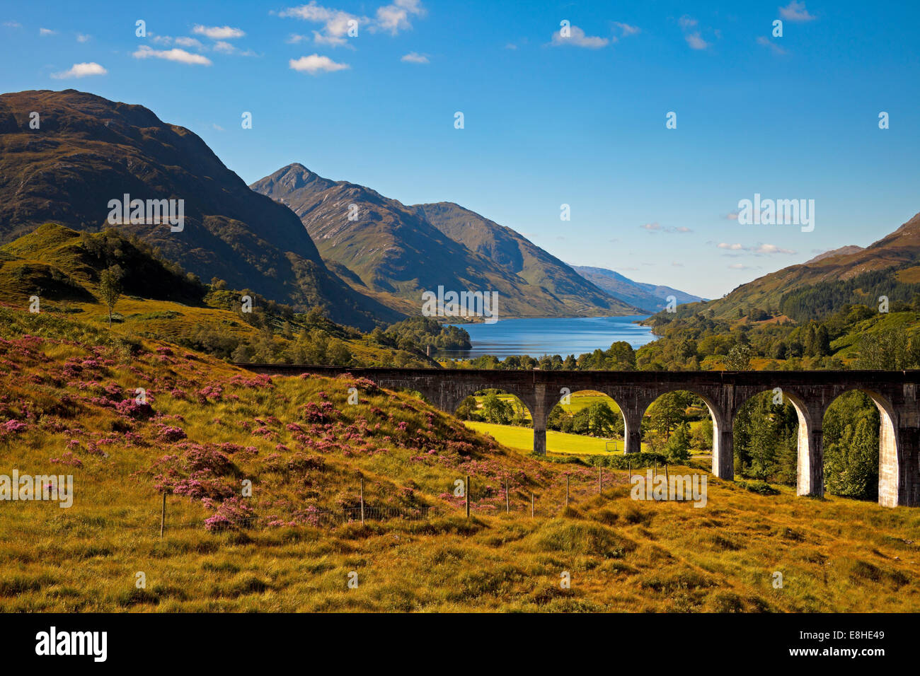 Glenfinnan-Viadukt, Lochaber, Schottland, UK Stockfoto