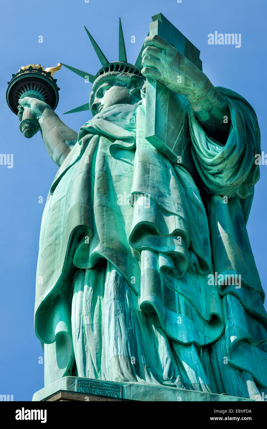 Freiheitsstatue, New York Stockfoto