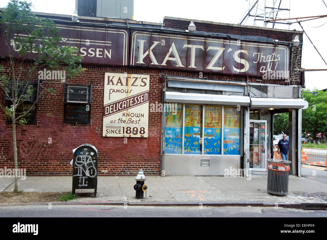 Katzs Delicatessen in New York City Stockfoto