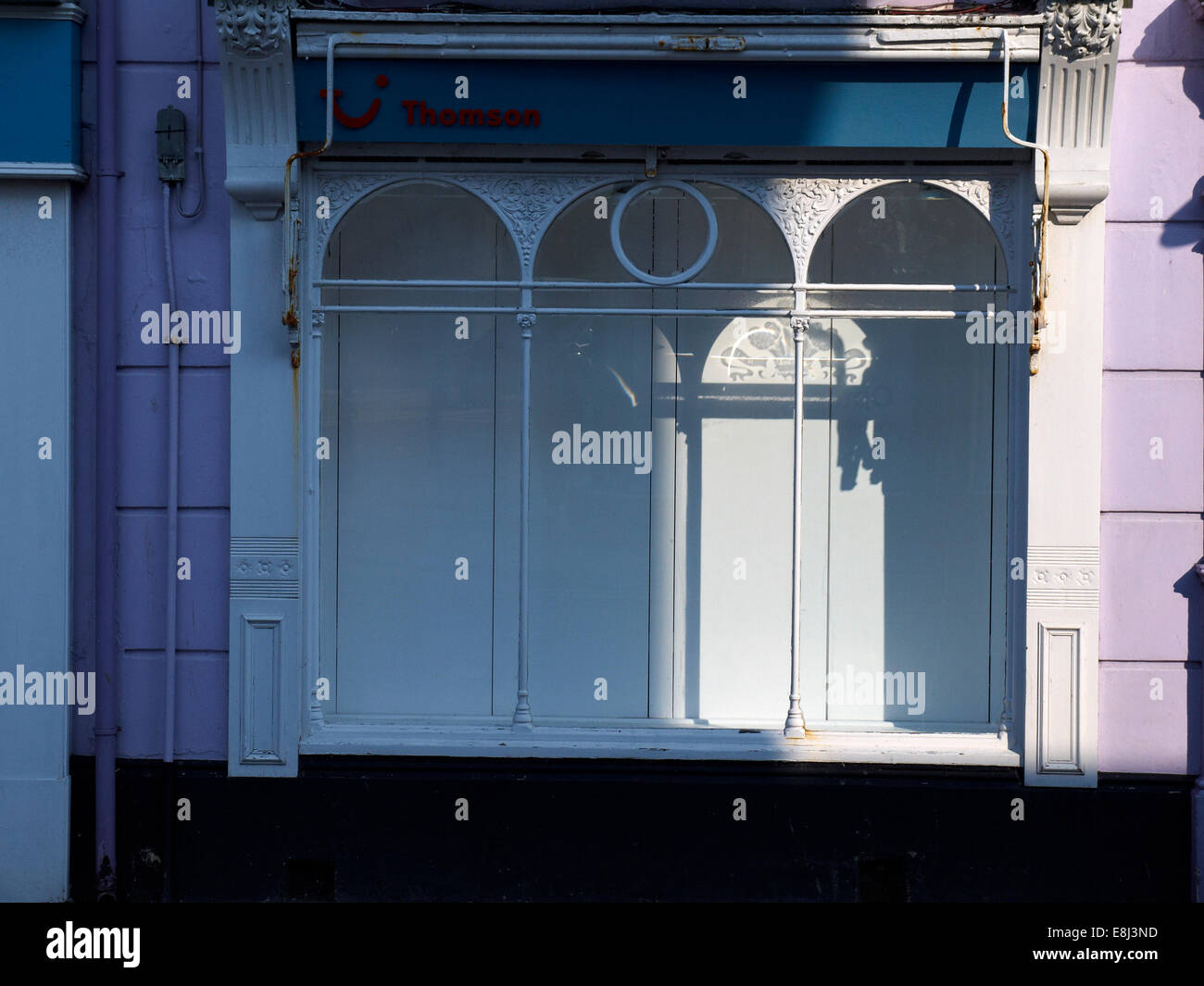 Viktorianische Ladenfront in Aberystwyth Ceredigion Wales UK Stockfoto