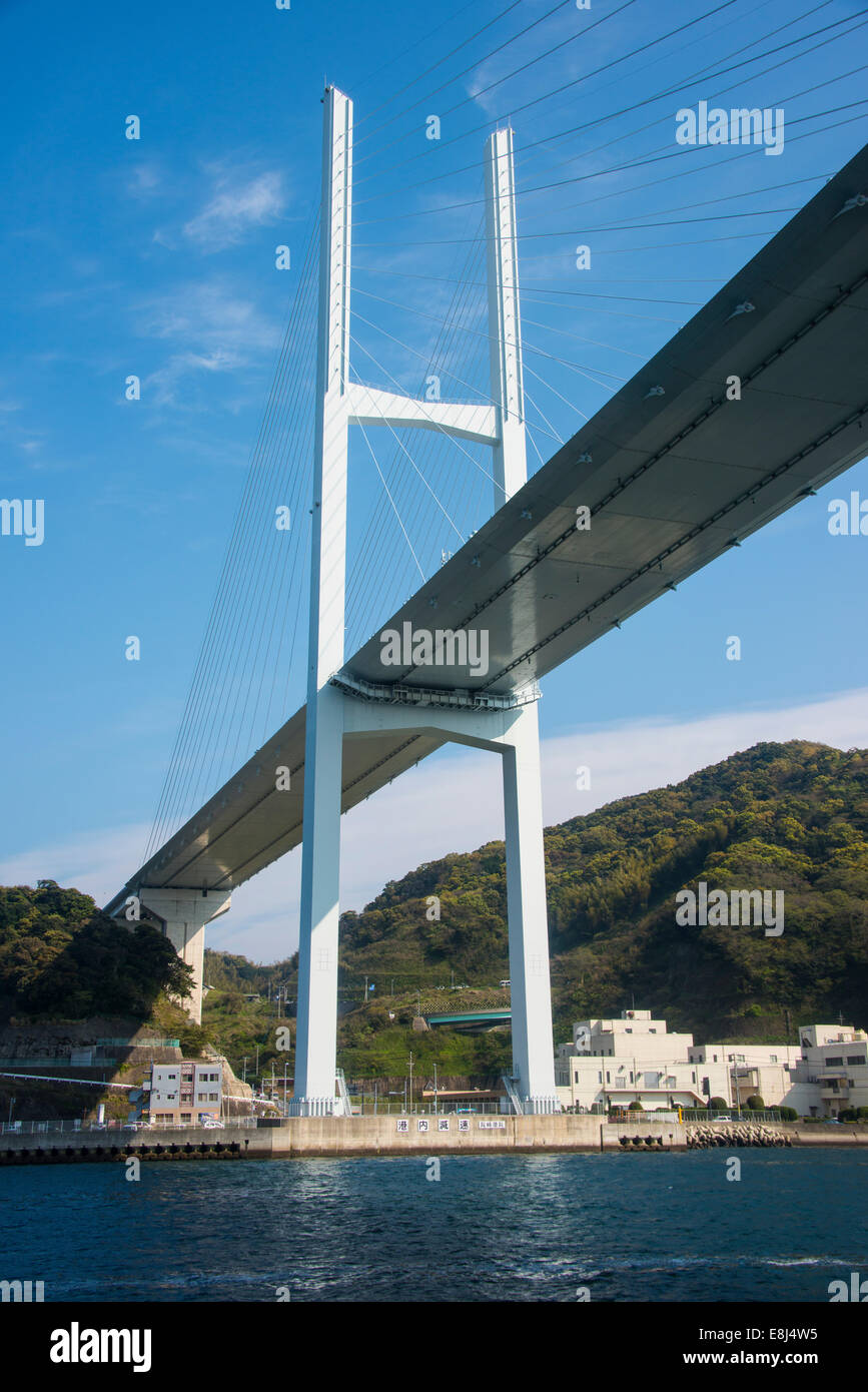 Megami Brücke, Nagasaki, Japan Stockfoto