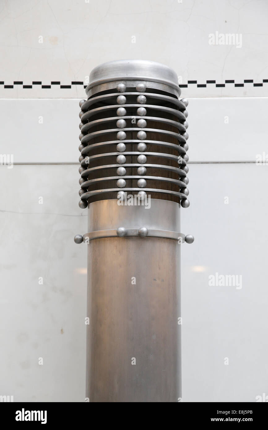 Das Gebäude der Österreichischen Postsparkasse (Deutsch:... .sterreichische Postsparkasse) ist eine berühmte modernistische Gebäude in Vie Stockfoto