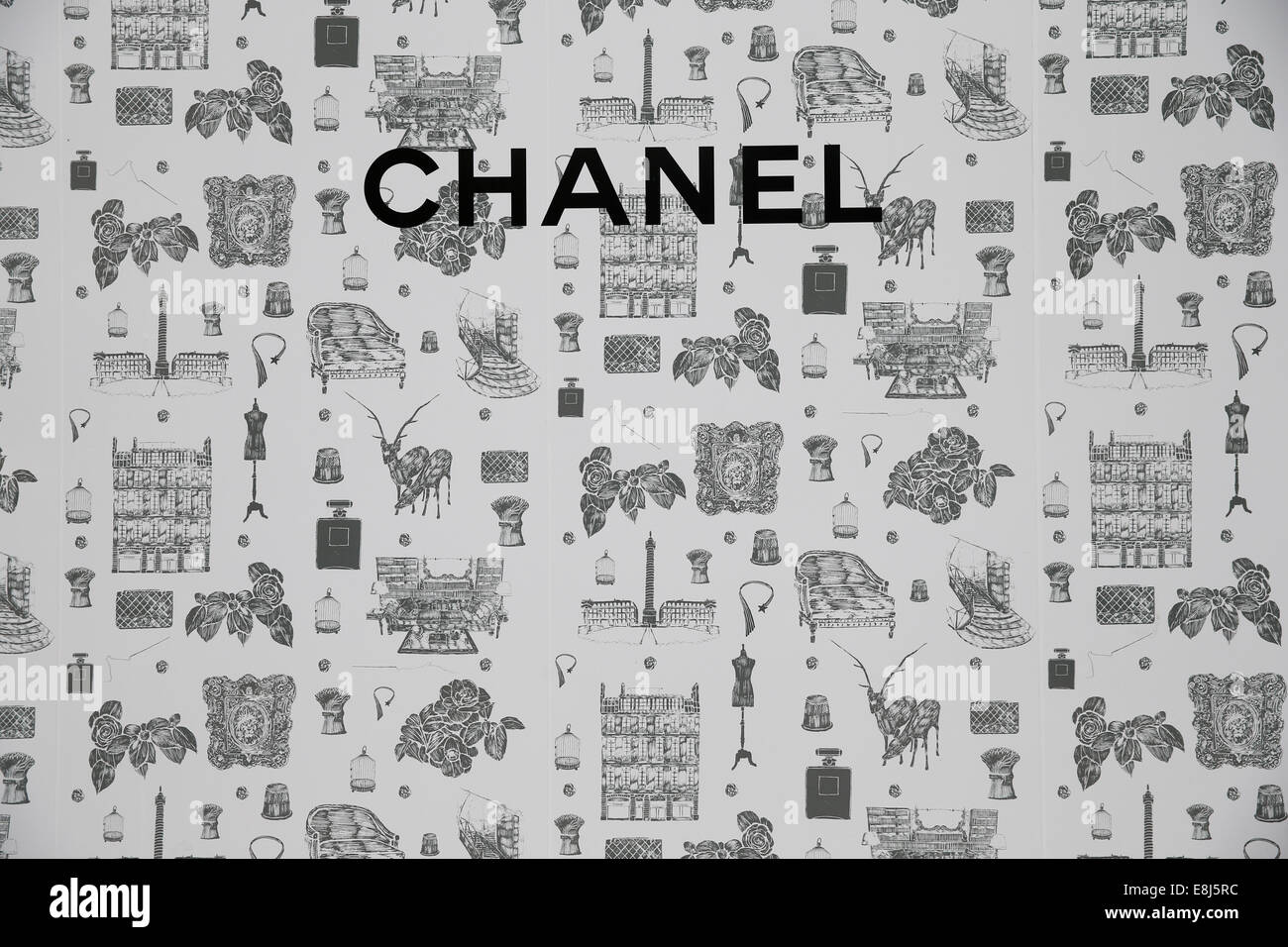 Chanel. Stockfoto