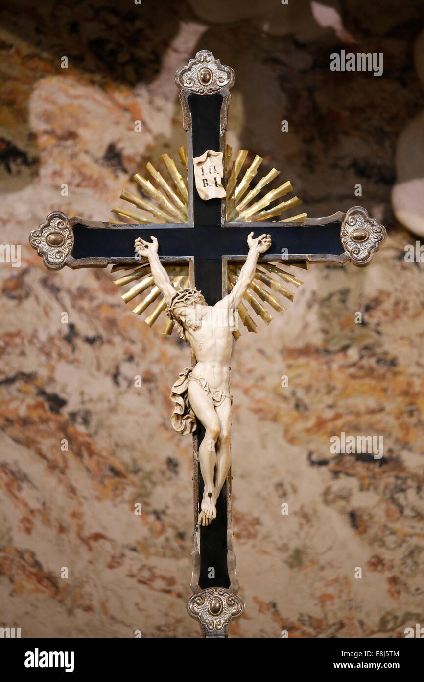 Kruzifix Von San Damiano - Silber Nachbildung Des Franziskus-Kreuzes Aus Italien