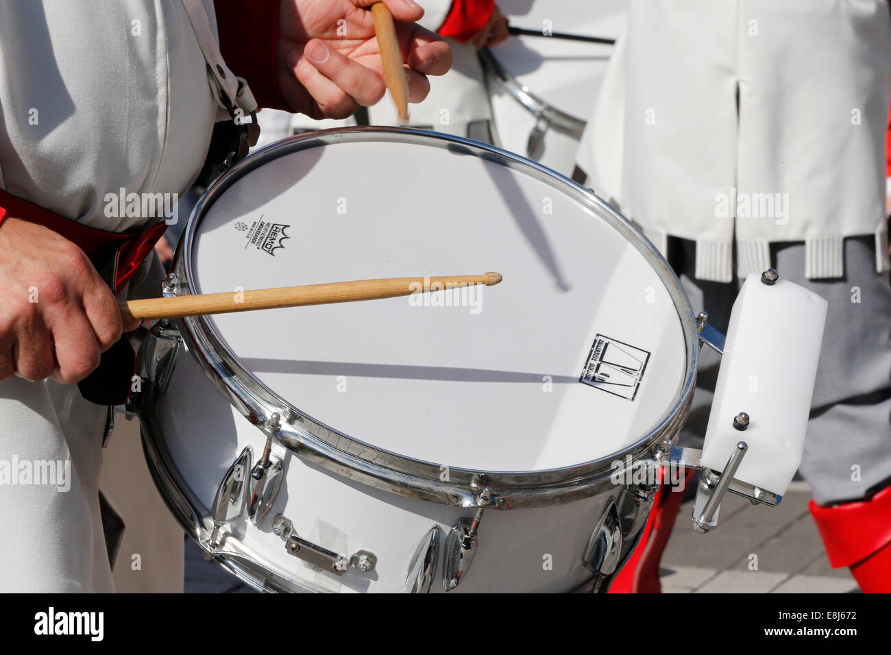 Der Umzug des goldenen Baumes. Stockfoto