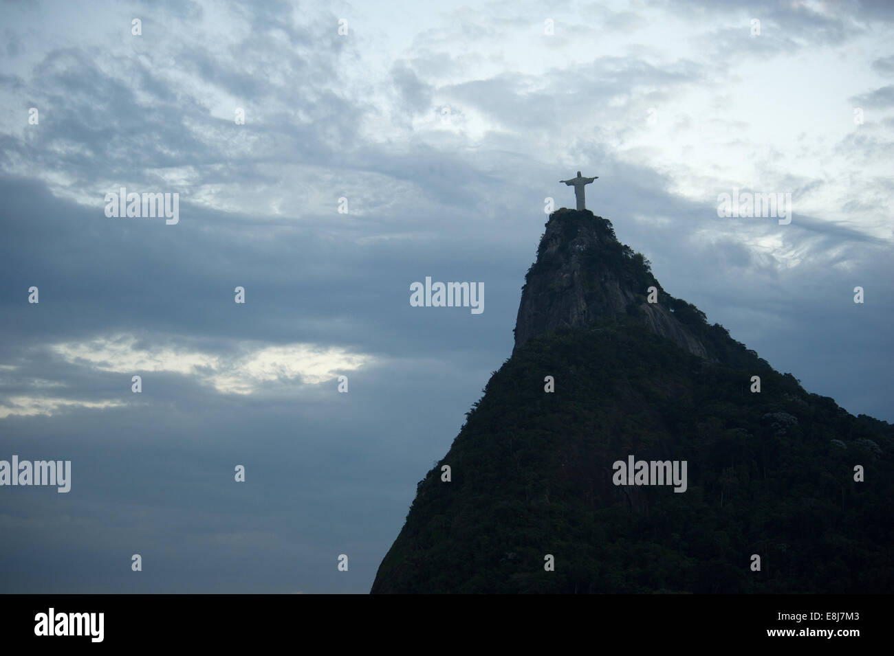 Rio De Janeiro. Die Christusstatue auf dem Corcovado, Zuckerhut Stockfoto