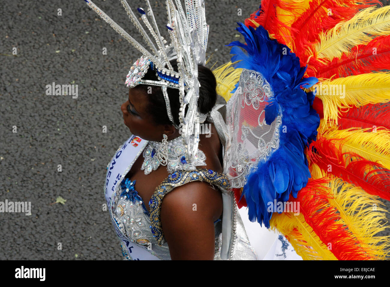 Paris tropischen Karneval. Stockfoto