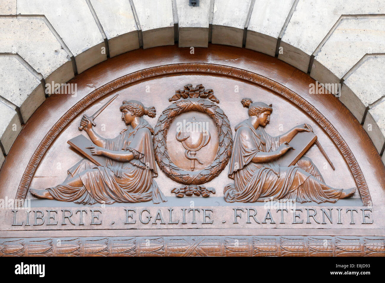 Freiheit Gleichheit Brüderlichkeit Französische Revolution Bedeutung www.alamy.de