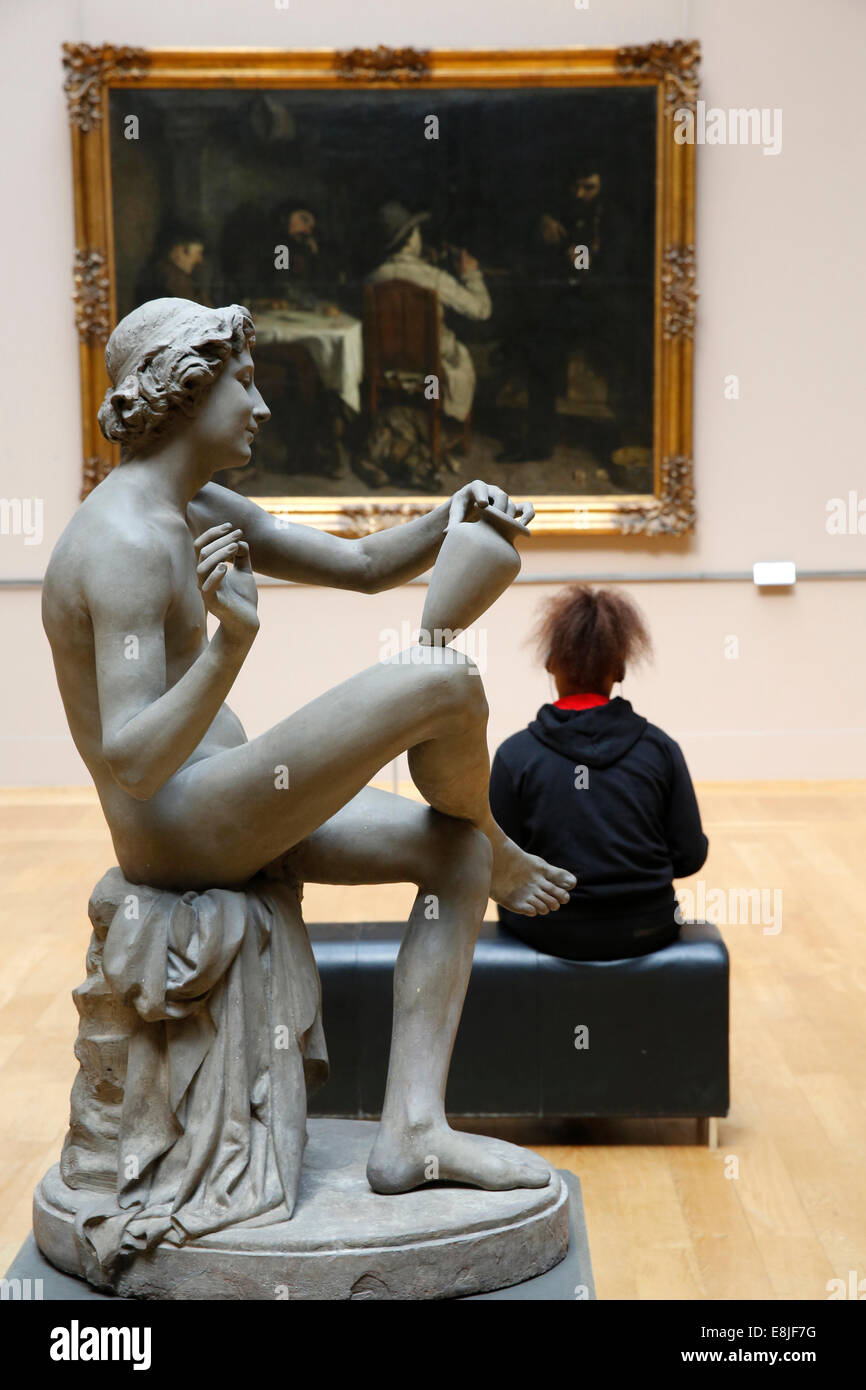 Lille Fine Arts Museum. Stockfoto