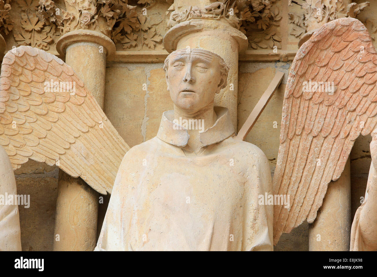 St. Nicaise (dargestellt mit der Oberseite des Kopfes entfernt) oder