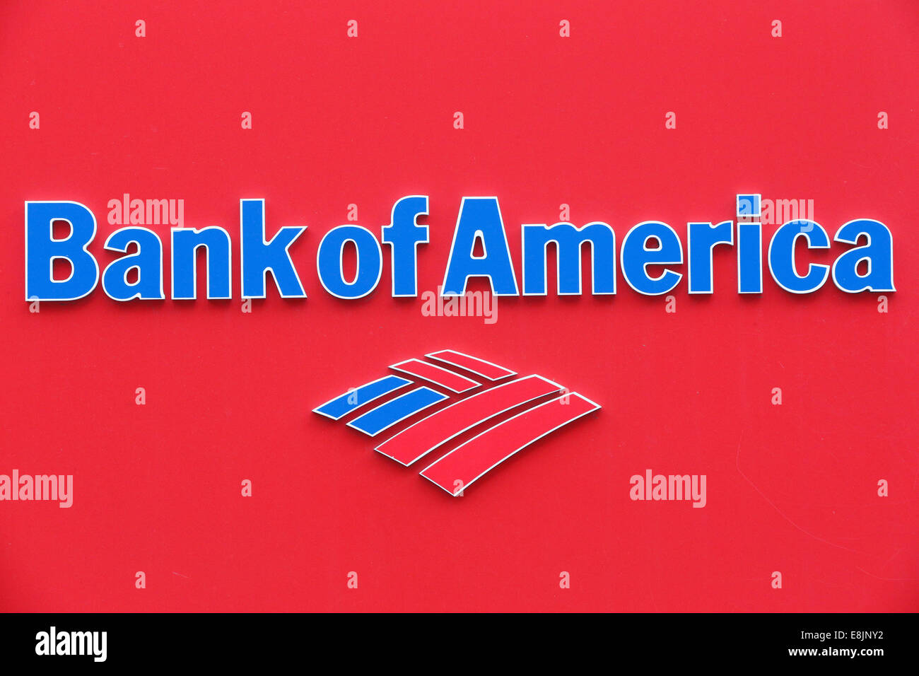 Bank of America. Stockfoto
