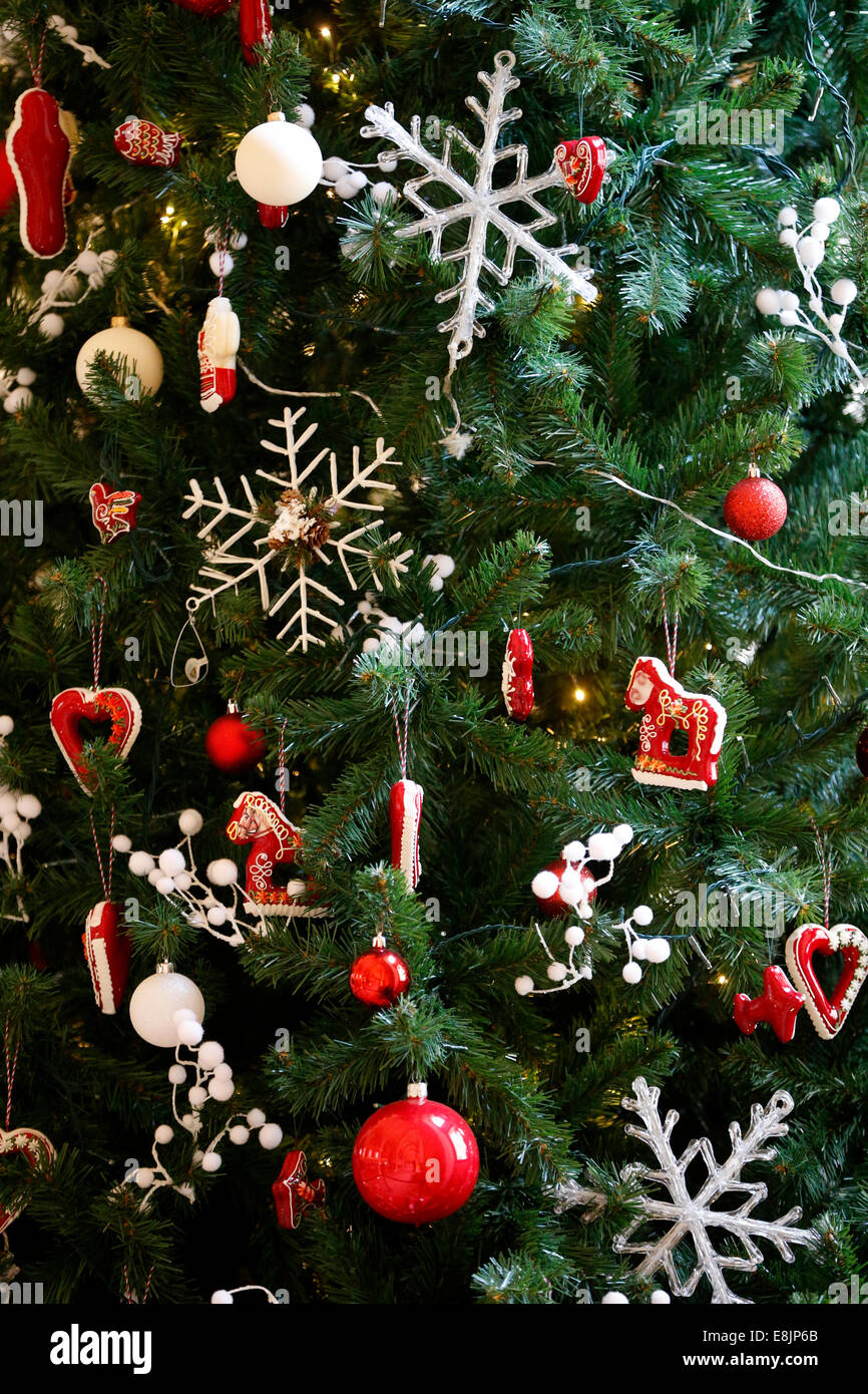 Weihnachtsbaum. Stockfoto