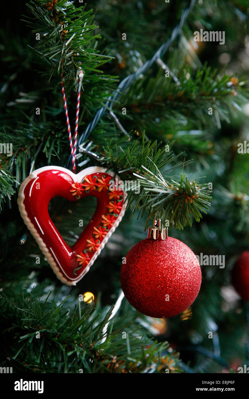 Weihnachtsbaum. Stockfoto