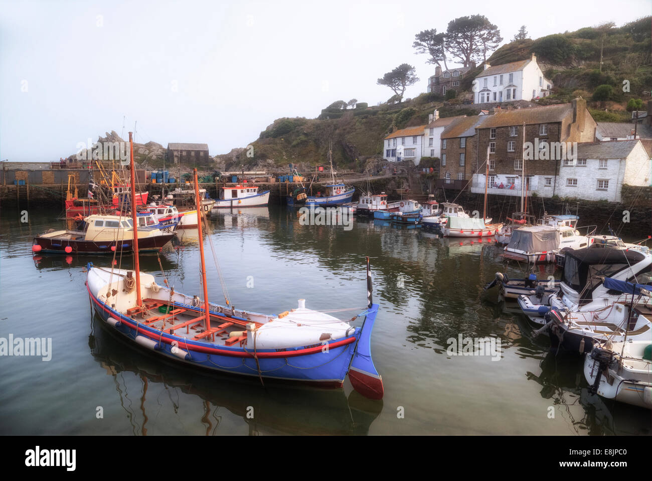 Polperro, Cornwall, England, Vereinigtes Königreich Stockfoto