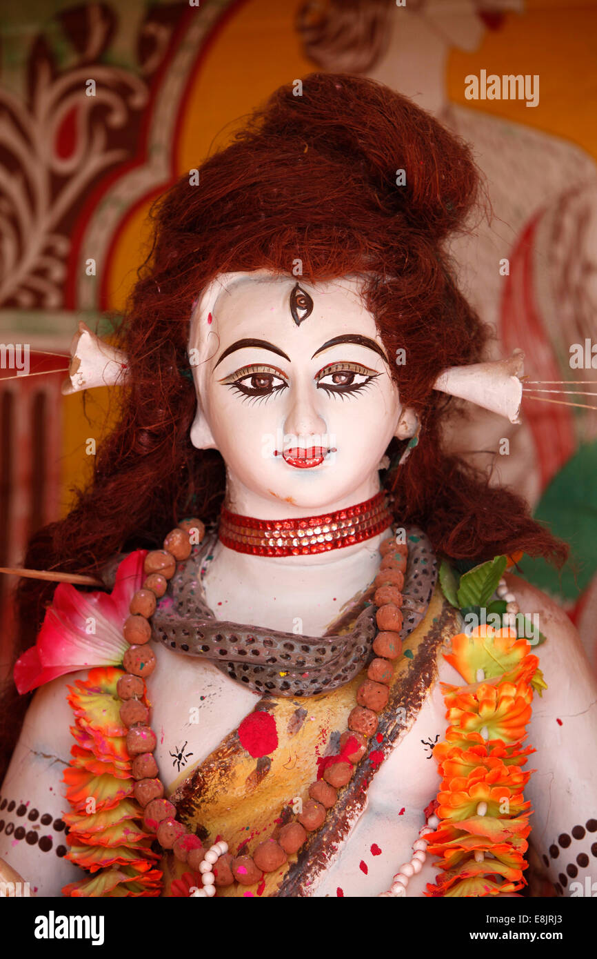 Statue des Hindu-Gottes Shiva Stockfoto