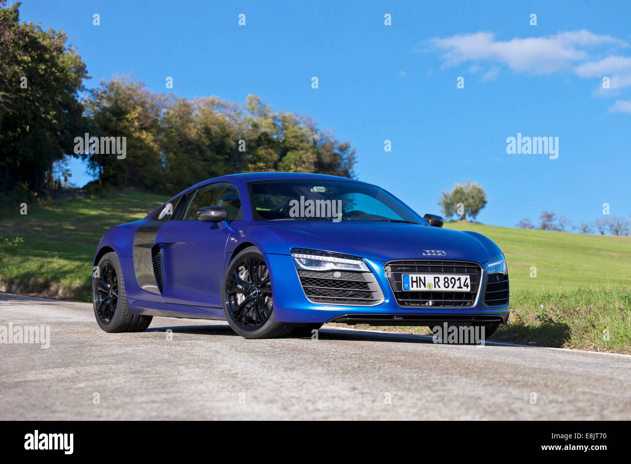 Audi R8 V10 Plus Stockfoto