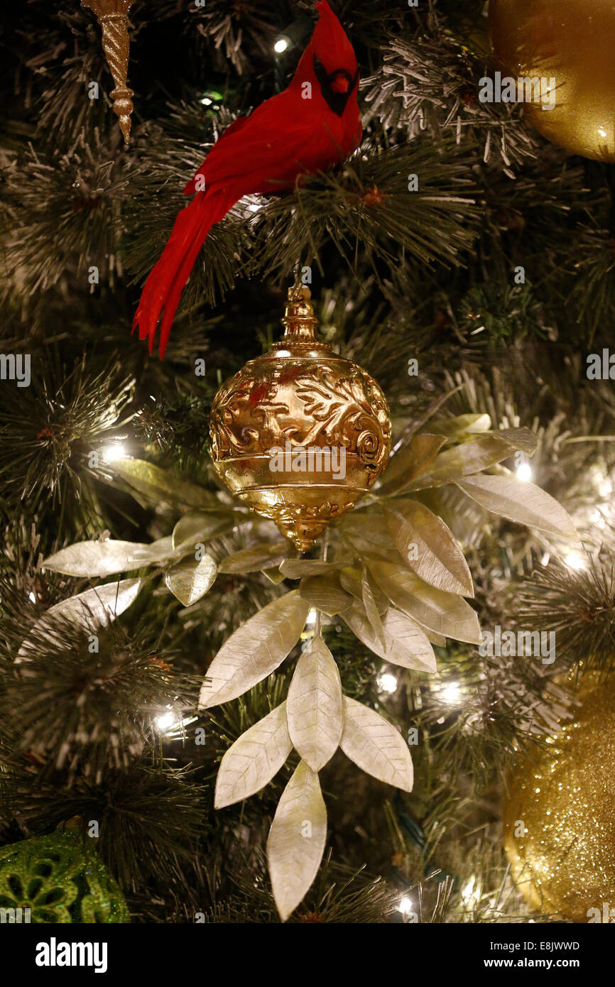 Weihnachtsbaum. Stockfoto