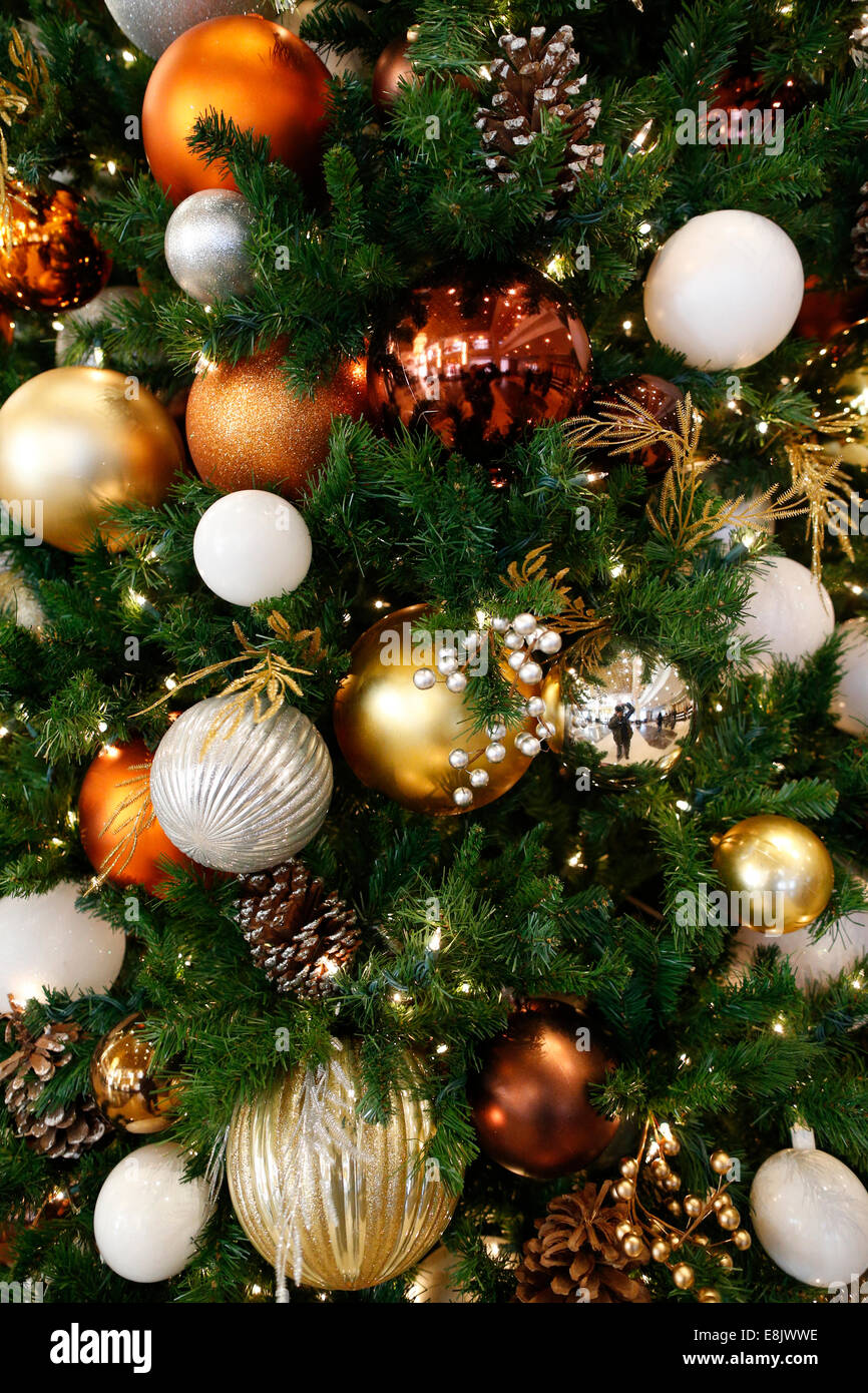 Weihnachtsbaum. Stockfoto