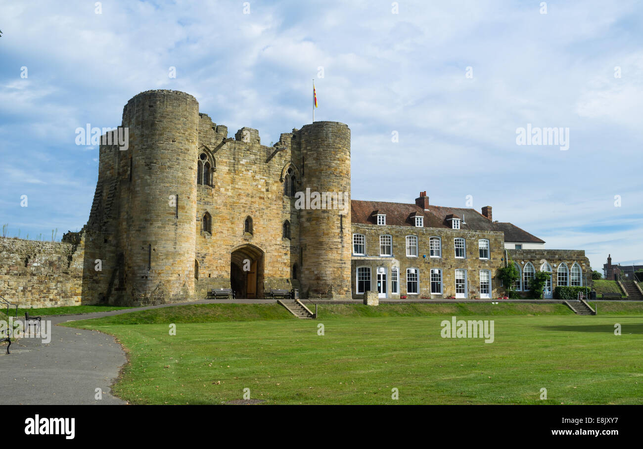 Tonbridge Castle in Kent Stockfoto