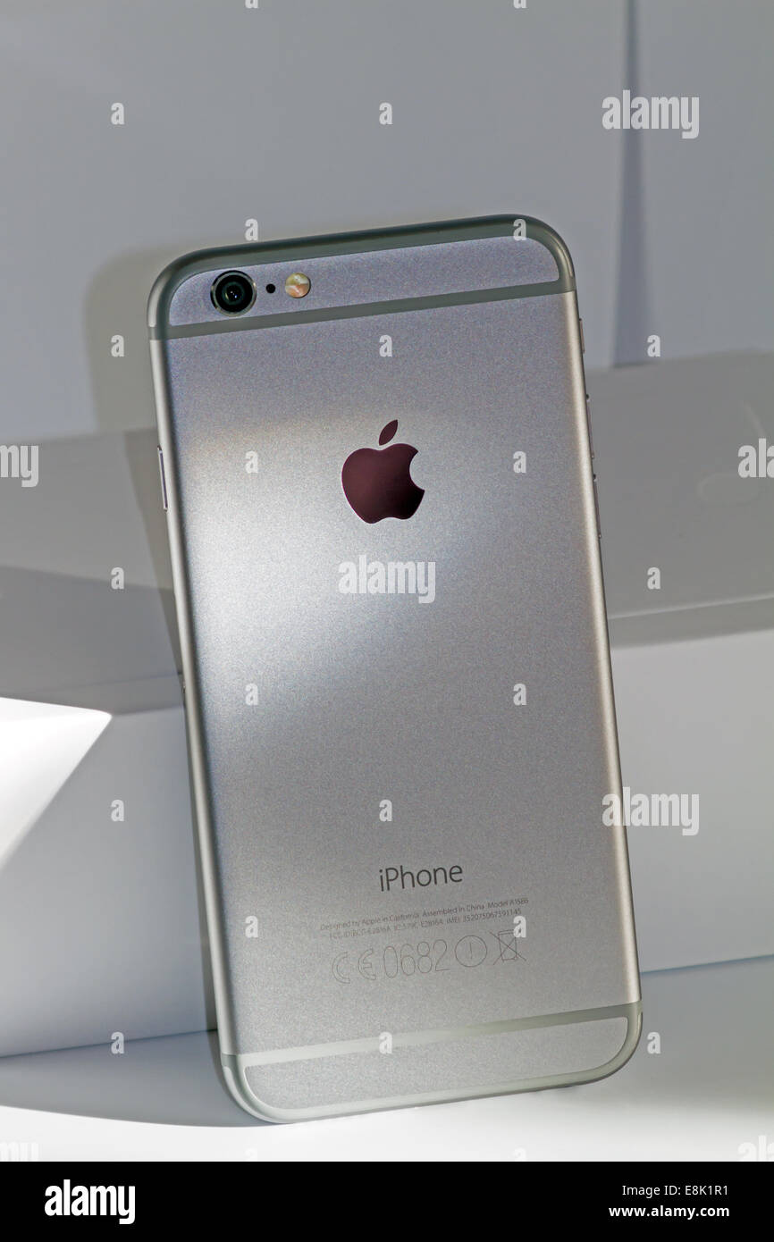 Apple iPhone 6 hintere Schale im Schatten Stockfoto