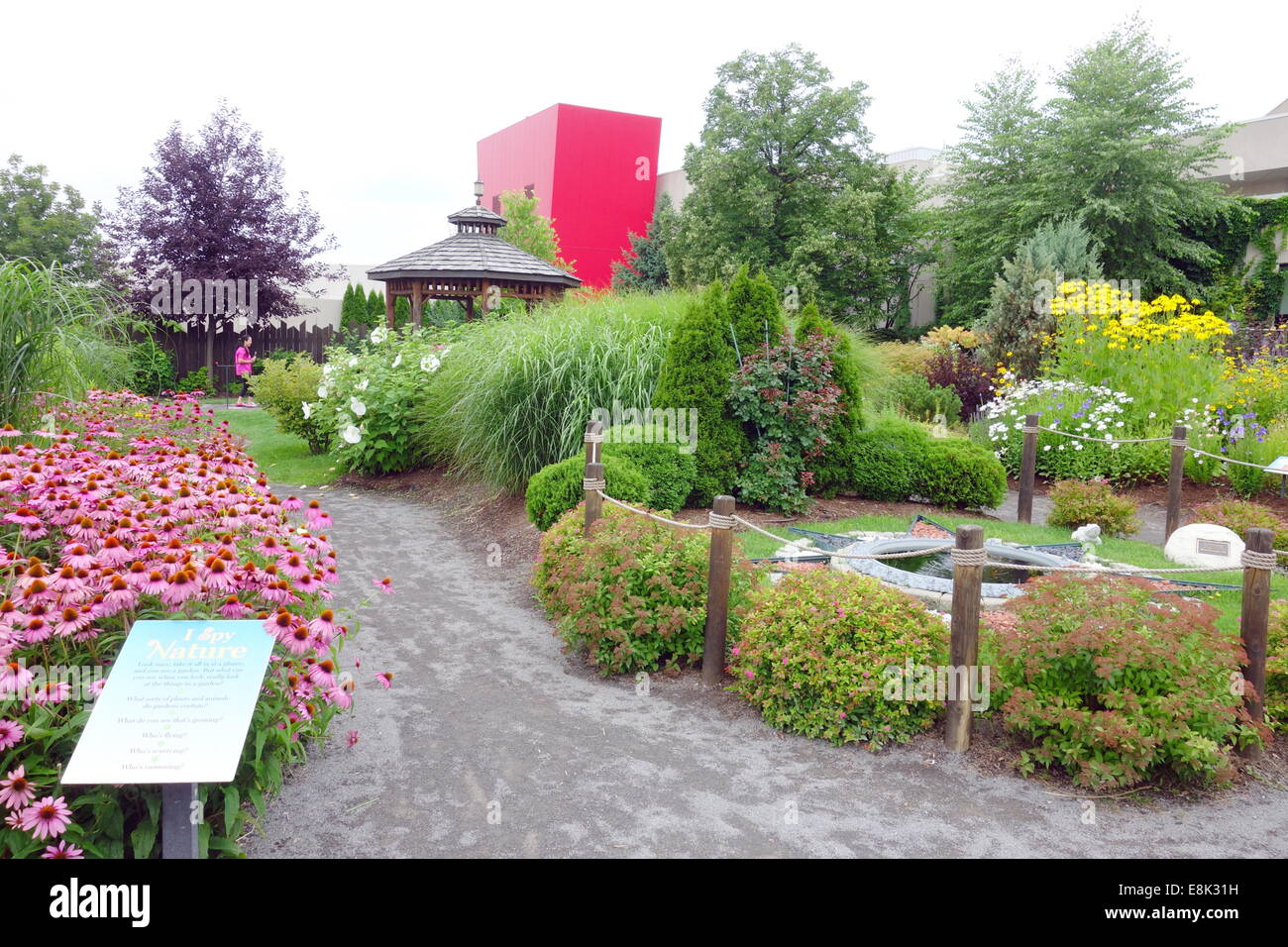 Das Strong-Museum auf den Pay-Garten in Rochester, New York Stockfoto